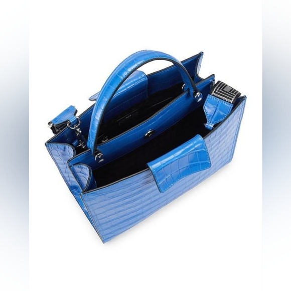 "HOST PICK"..NWT KARL LAGERFELD SATCHEL PARIS - Picture 3 of 6